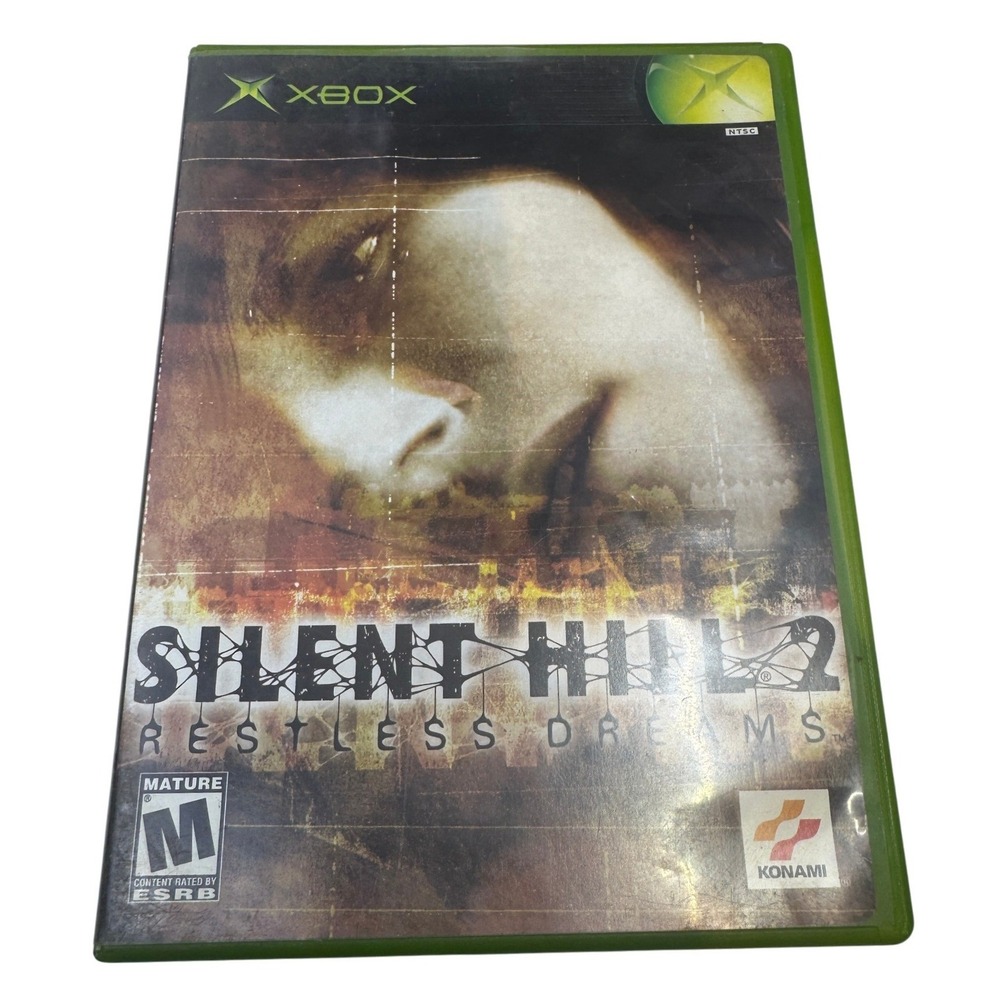 Silent Hill 2 Restless Dreams Microsoft Xbox Game Konami Horror 2001 NTSC